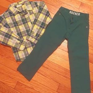 Crazy 8 boy 4t outfit